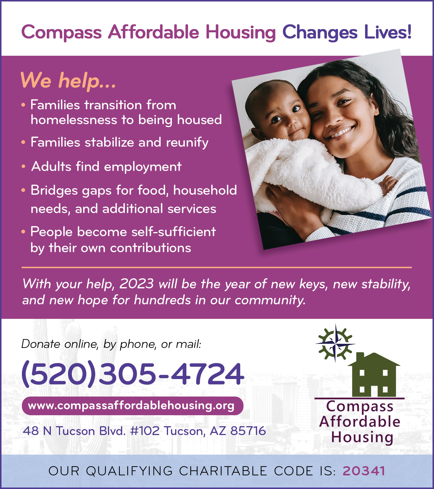 Compass Affordable Housing Arizona Charitable Tax Credit