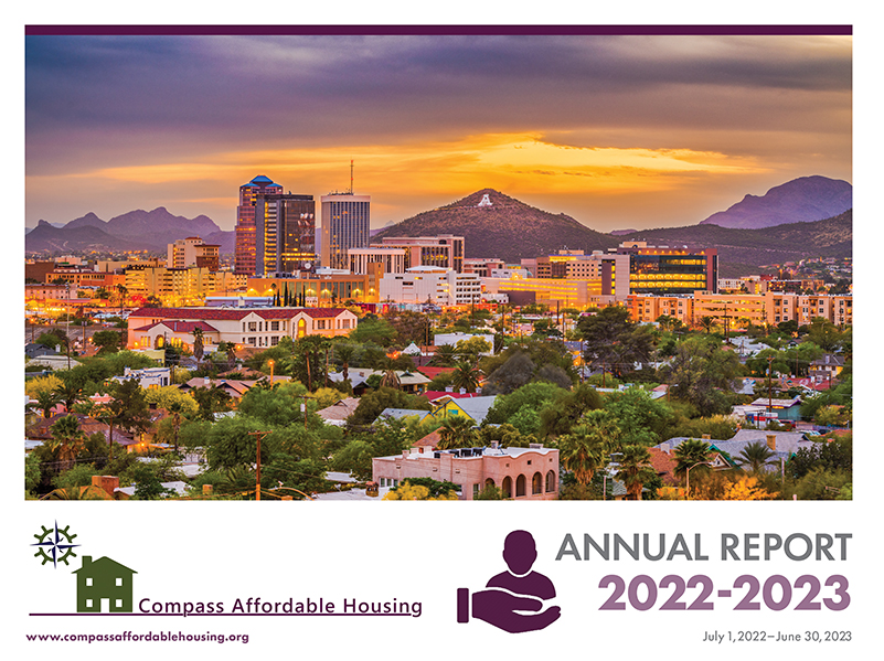 Compass Affordable Housing 2020-2021 Annual Report Cover