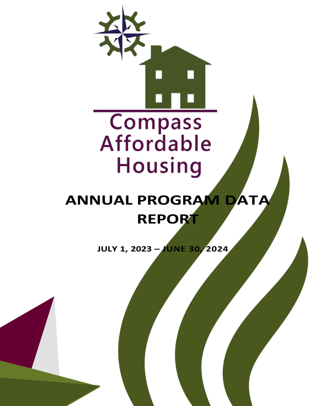 Compass Affordable Housing 2020-2021 Annual Report Cover